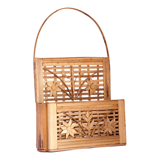 Him Ira Bamboo Magazine Holder