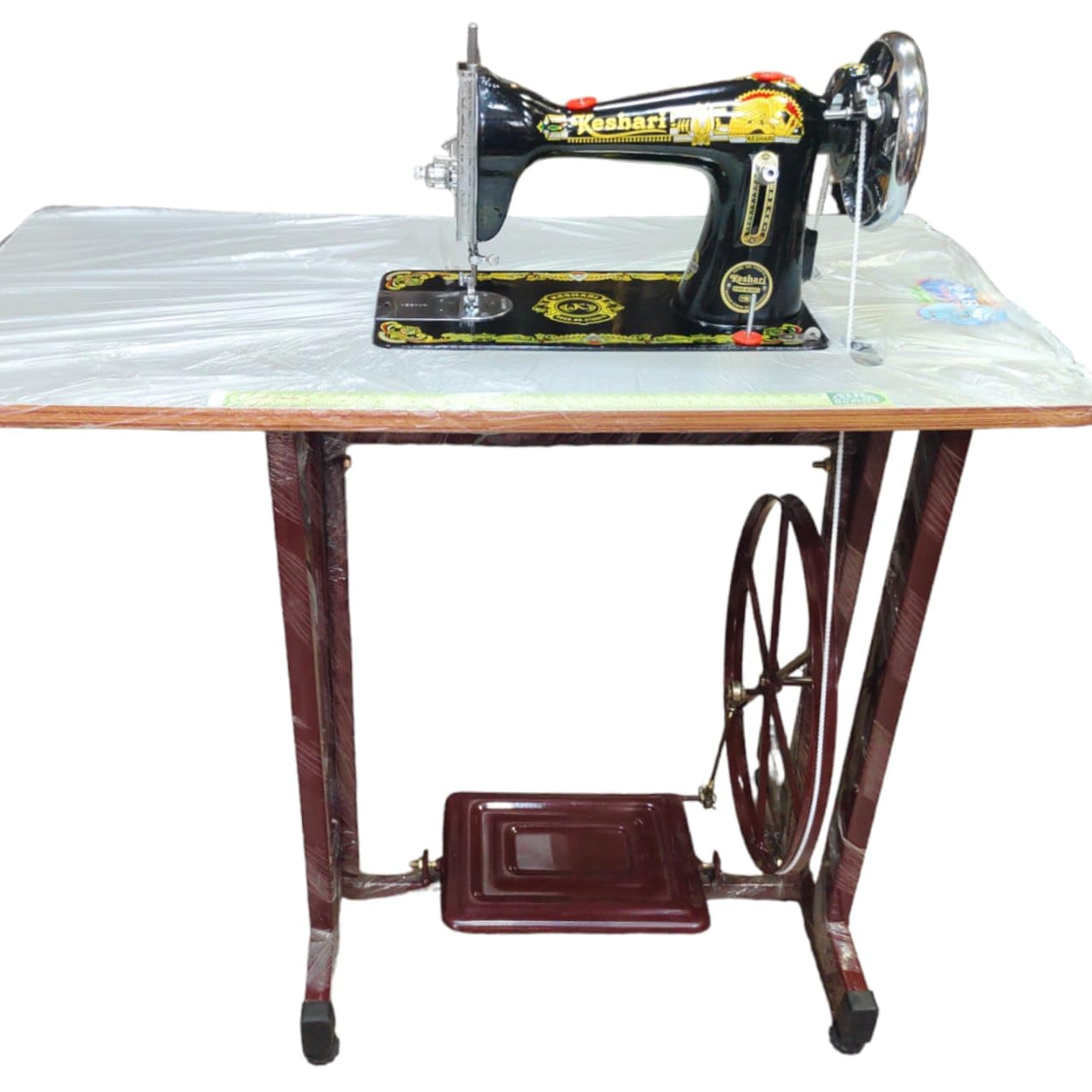 KESHARI Table Stand Complete Silai Machine for Home Tailoring | Sewing Machine | Easy-To-Use Home Tailoring Machine with tool kit