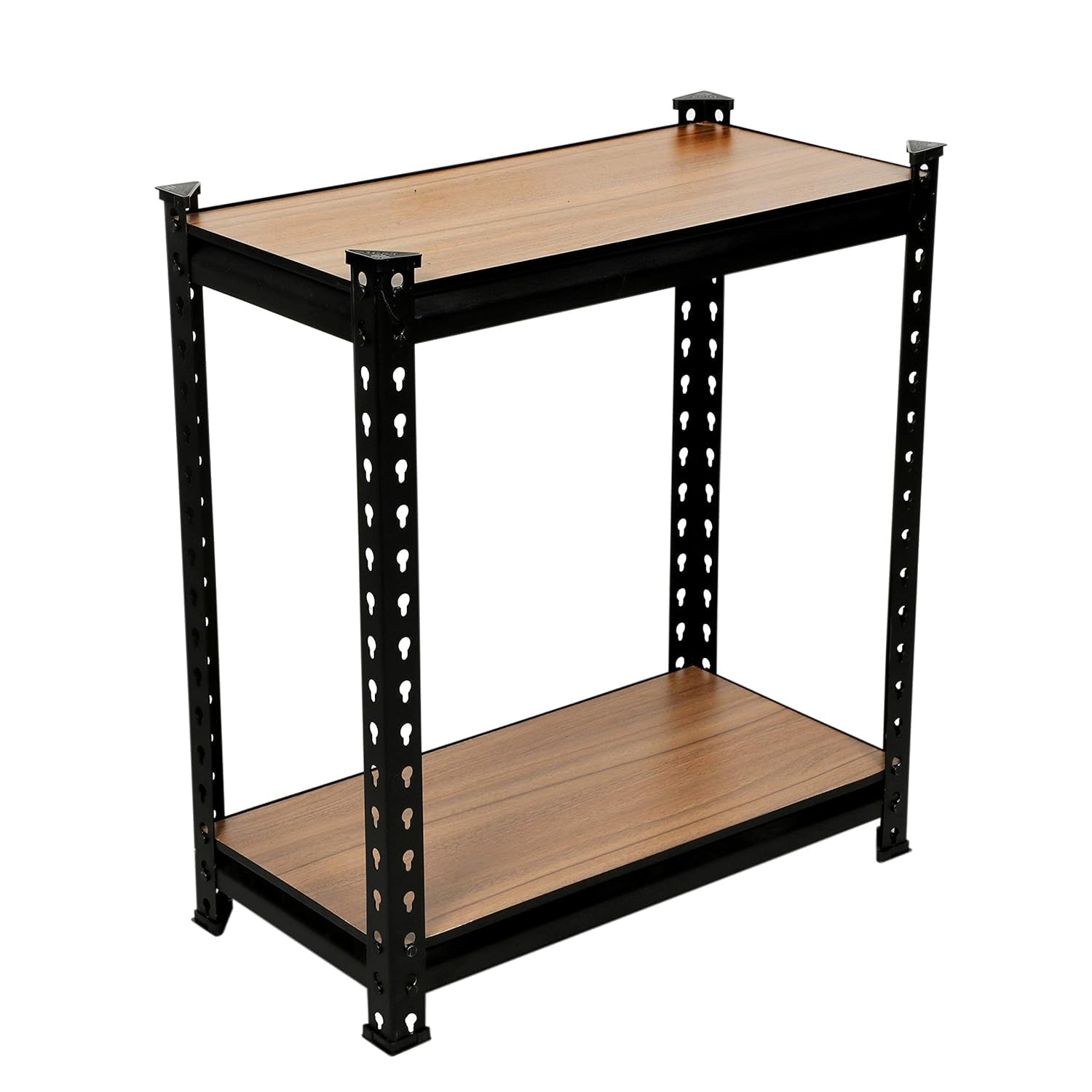 Ash & Roh Premium Heavy Duty Steel Industrial Storage Rack: Adjustable, Multipurpose, and Perfect for Warehouse, Basement, Kitchen, and Living Room(2.3 * 2 * 1 FT 2 Section)