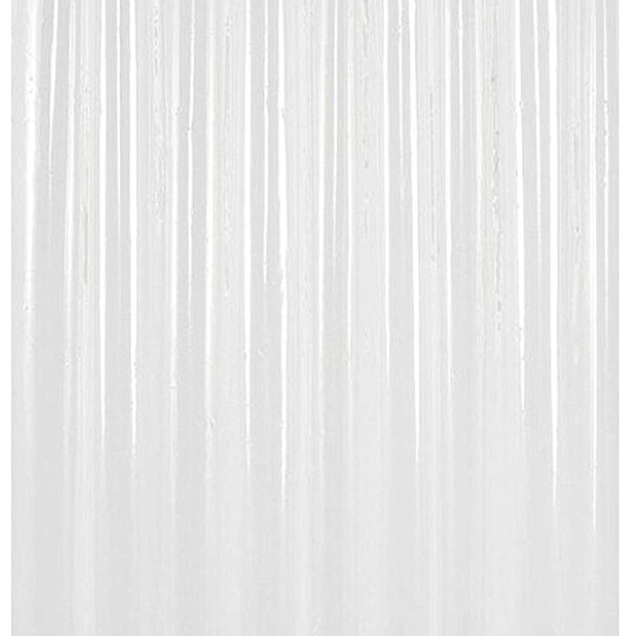 Kuber Industries .30MM Pack of 2| Eyelet AC Curtain | PVC Door Window Curtain | Curtains for Door | Curtain for Bathroom | Waterproof Shower Curtain | 8 Feet| Transparent