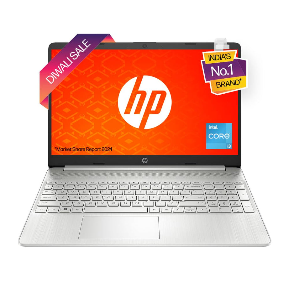 HP 15s Core i3 12th Gen (8GB RAM/512GB SSD/FHD/MS Office 21/Windows 11/15.6" (39.6cm)/Silver/1.69 kg) fy5011TU Laptop