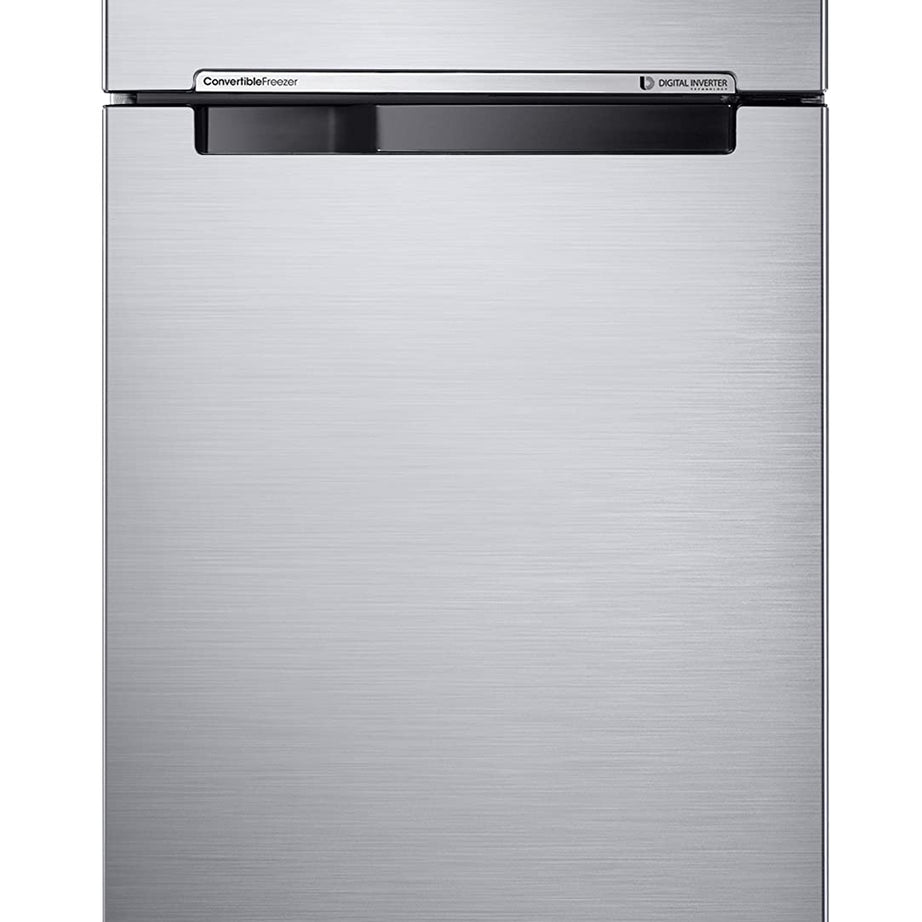 Samsung 256L 2 Star Inverter Frost-Free Convertible 3 In 1 Double Door Refrigerator Appliance (RT30C3732S8/HL,Elegant Inox 2023 Model)