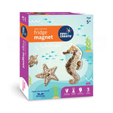 Fevicreate Fridge Magnet Art & Craft Kit | Make 3 Sea Animal Magnets with Seashells, Magnet Strips & more | Boost child's creativity | by Fevicol | Gift for Boys & Girls Age 5+ years | Return Gift