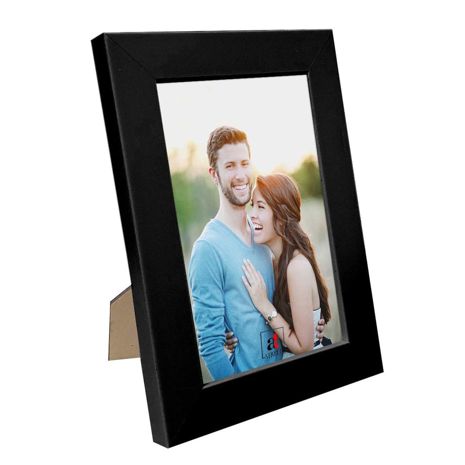 Art Street Synthetic Table Photo Frame For Home Decor - Black, Rectangular, tabletop, wall mount