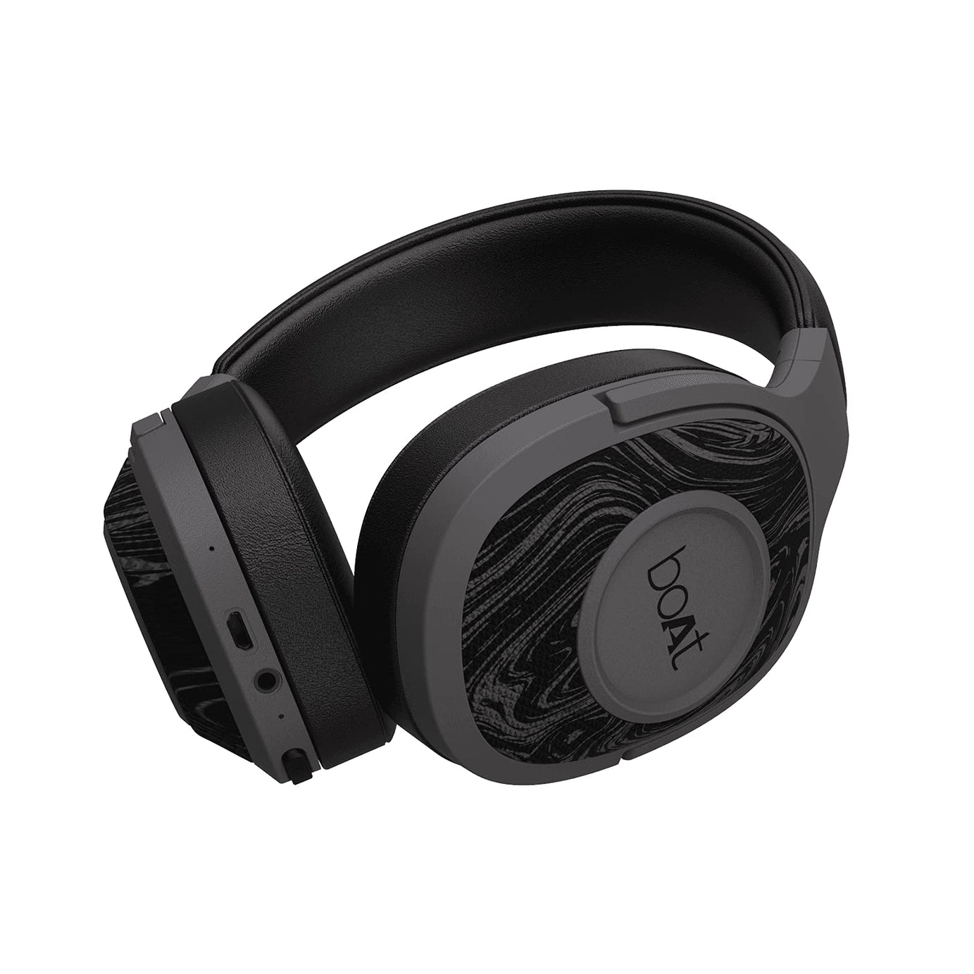 boAt Rockerz 550 Over Ear Bluetooth Headphones with Upto 20 Hours Playback, 50MM Drivers, Soft Padded Ear Cushions and Physical Noise Isolation(Black)