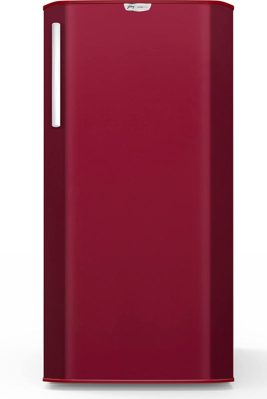 Godrej 192 L 2 Star Direct-Cool Single Door Refrigerator with Farm freshness upto 24 days (RD EDGERIO 207B 23 THF Rby Red, Ruby Red)