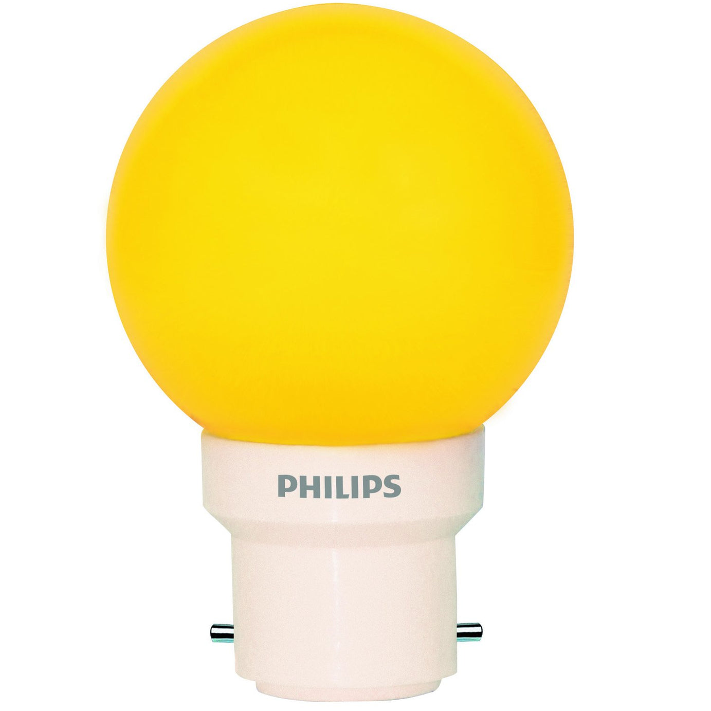 Philips Deco Mini 0.5 Watts B22D Base LED Bulb (Yellow)