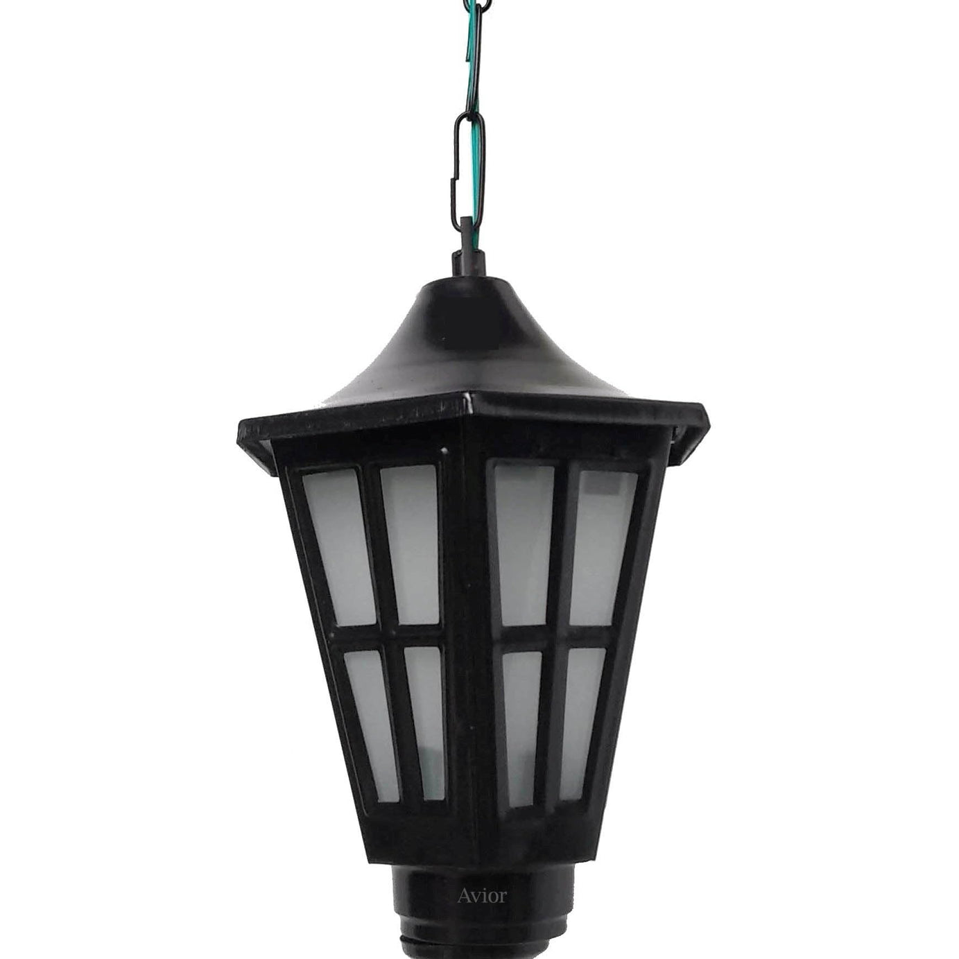 Lycor 60 Watts Outdoor Lighting/exterior Hanging Pendant Light Lamp, Black, Round , Metal