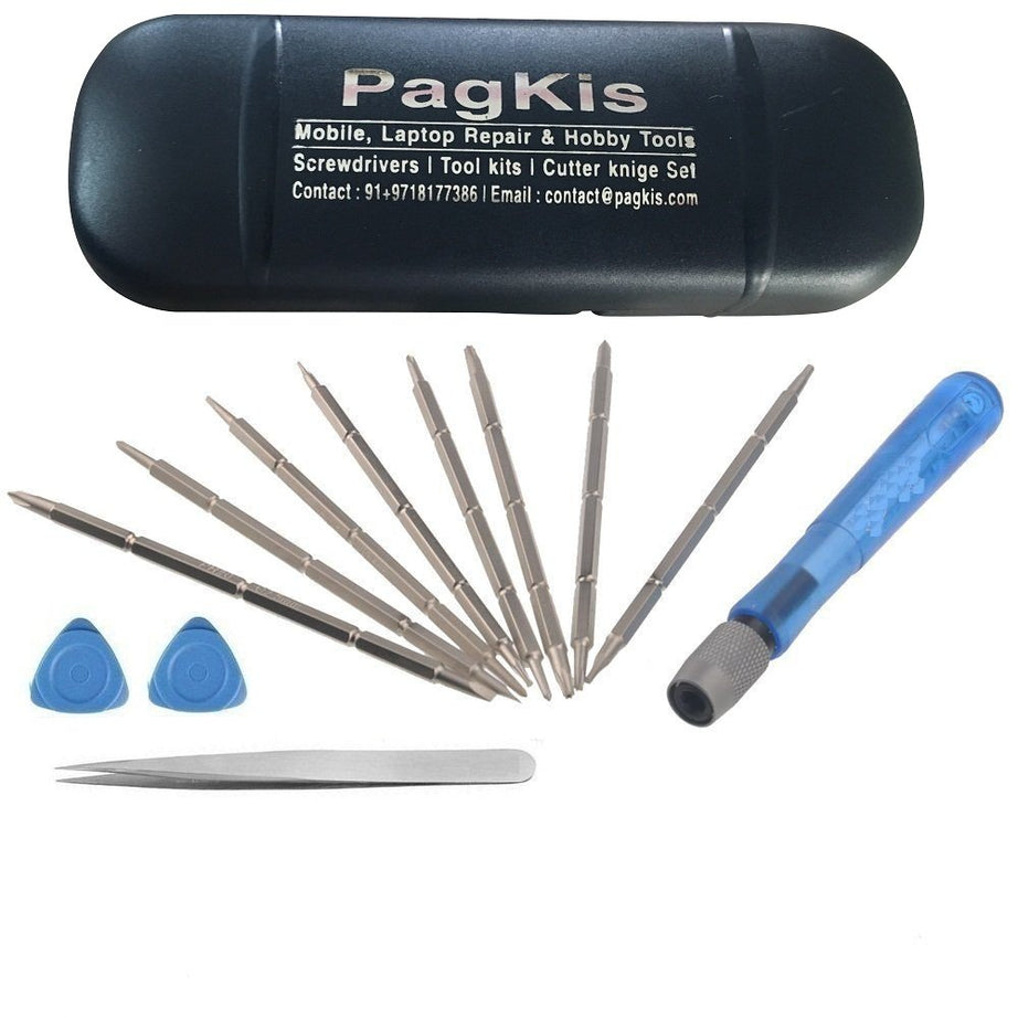 PagKis Screwdriver Tool Kit for Opening and Repairing Mobiles, PDA, Laptop with Openers and Tweezer