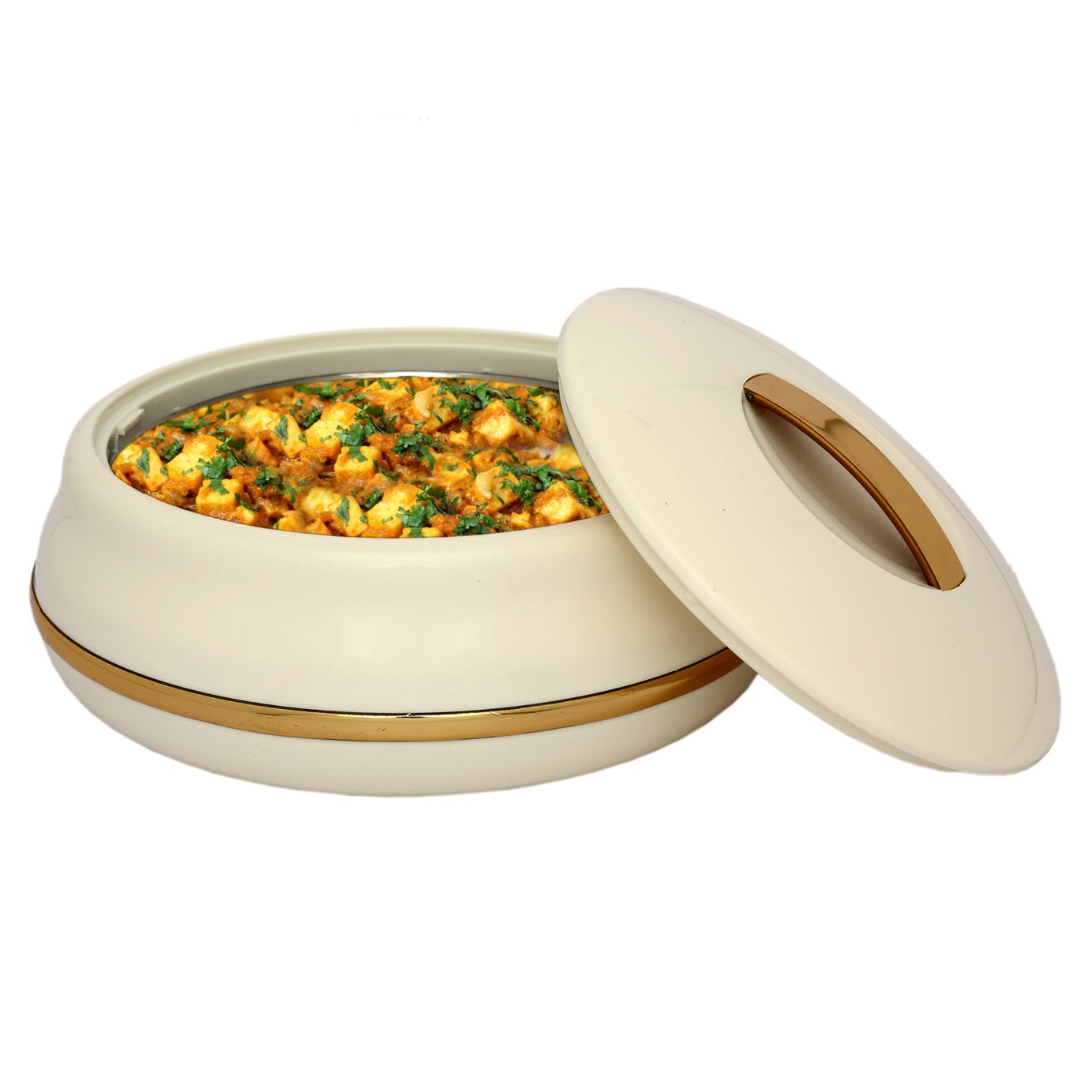 JAYPEE Alisa Neo 850ml Insulated Inner Stainless Steel Casserole| BPA Free | Food Grade | Easy to Carry | Easy to Store | Ideal for Chapatti | Casserole for roti, best for Gifting Purpose Golden