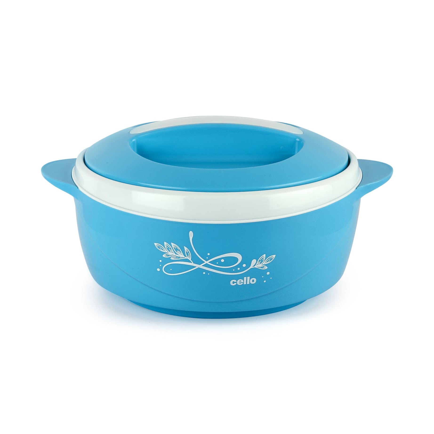 Cello Sapphire | Insulated Inner Steel Casserole | BPA Free | Food Grade | Serving 1500ml, Blue