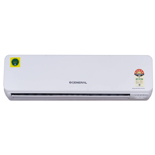 O General 2 Ton 5 Star Inverter Split AC (Copper Condenser, ASGG24CGTB-B, White)