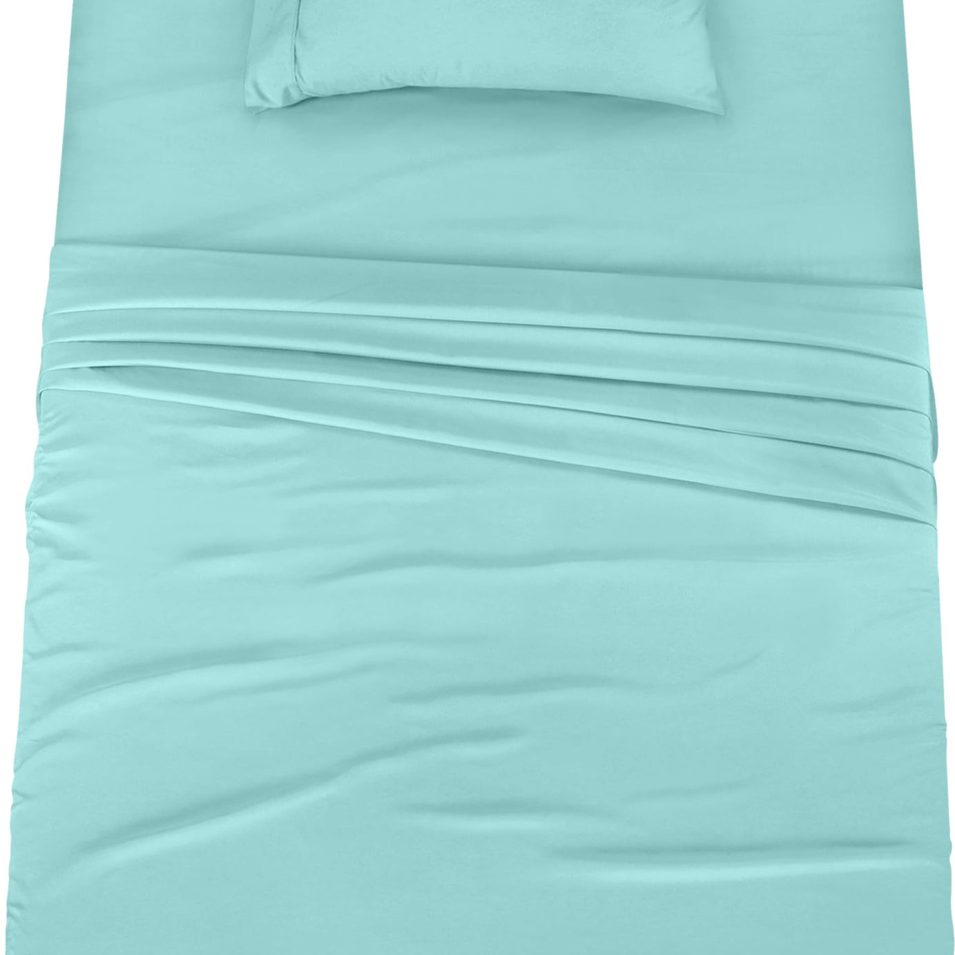 Utopia Bedding Bed Sheet Set - 3 Piece Twin XL Bedding - Soft Brushed Microfiber Fabric - Wrinkle, Shrinkage & Fade Resistant - Easy Care (Twin XL, Spa Blue)