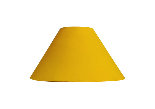 Improvhome Round Floral Lamp Shade (10 Inches, Yellow)