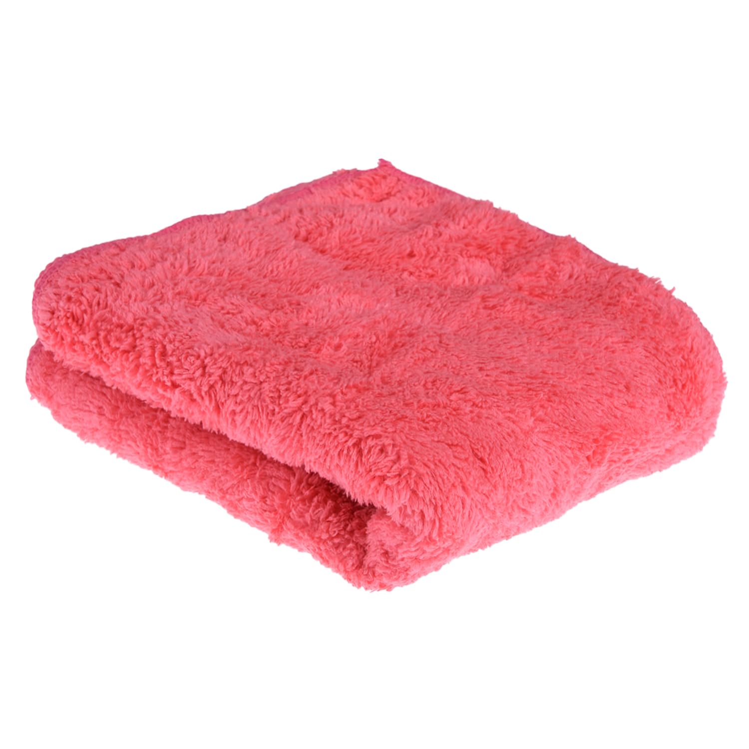 Kuber Industries Cleaning Towel | Reusable Cleaning Cloths for Kitchen | Cleaning Towel for Home Cleaning | 350 GSM Cleaning Cloth Towel for Car | Bike | 30x60 | Dark Pink