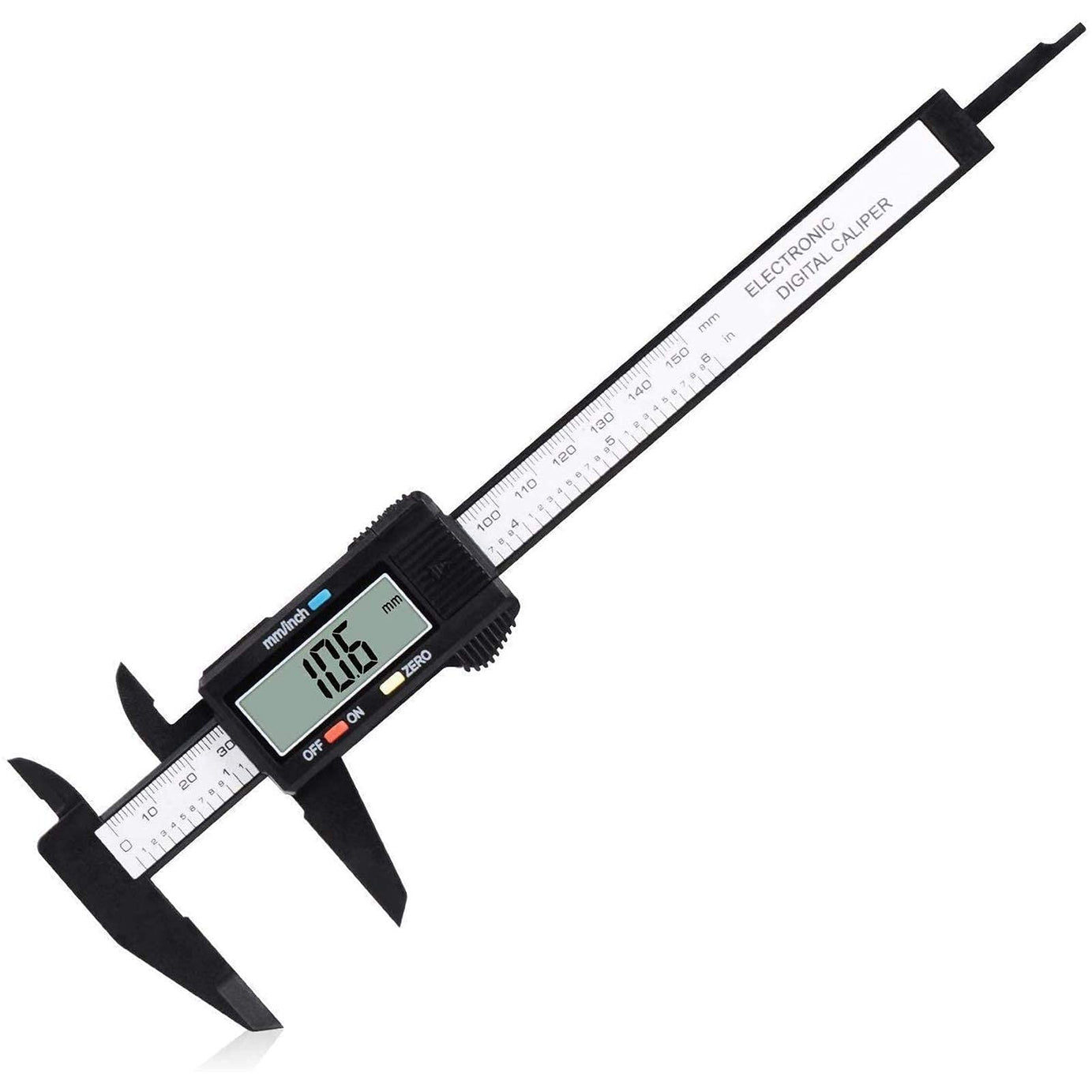 Digital Caliper, Adoric 0-6" Calipers Measuring Tool - Electronic Micrometer Caliper with Large LCD Screen, Auto-off Feature, Inch and Millimeter Conversion