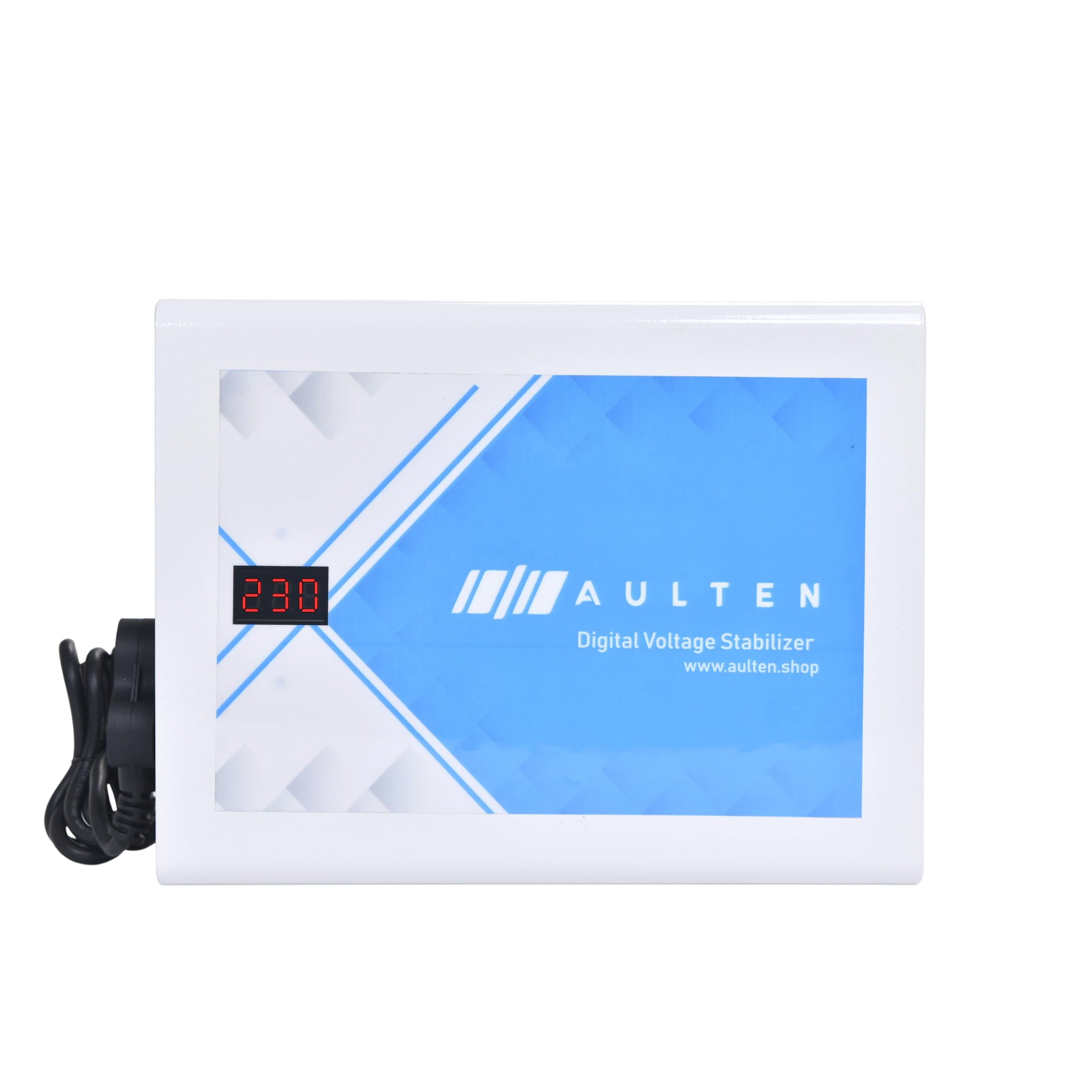 AULTEN Multipurpose Voltage Stabilizer for Home 2 KVA 1600W 70V-290V AD003 (White)