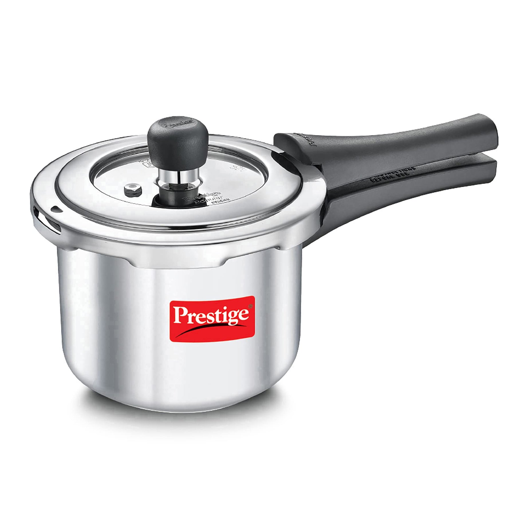 Prestige Svachh Popular Spillage Control Stainless Steel Outer Lid Pressure Cooker, 1.5 L (Silver)