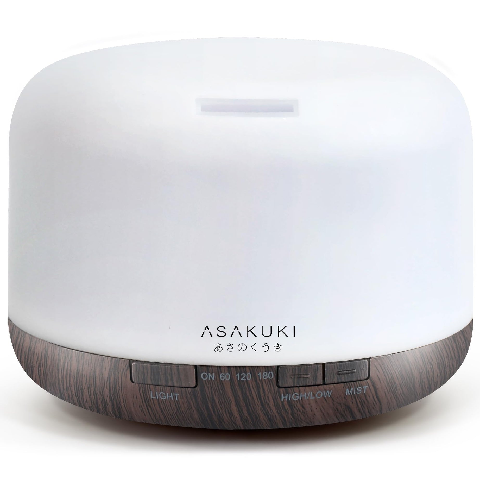 ASAKUKI 500ml Premium, Essential Oil Diffuser, 5 in 1 Ultrasonic Aromatherapy Fragrant Oil Humidifier Vaporizer, Timer&Auto-Off Safety Switch-Black