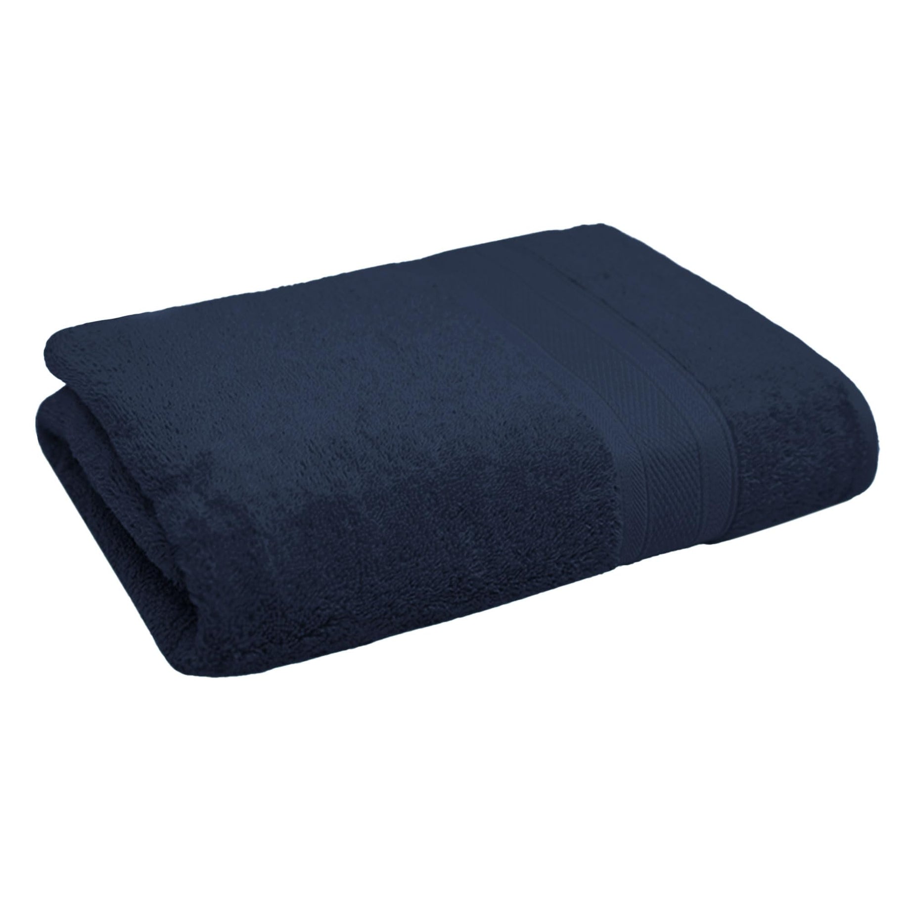 Trident Towels for Bath | Soft Comfort Towels | Highly Absorbent | Super Soft Bath Towel for Men/Women | 1 Piece Towels for Bath Large Size |100% Cotton 500 GSM | 76 cms x 137 cms - Navy