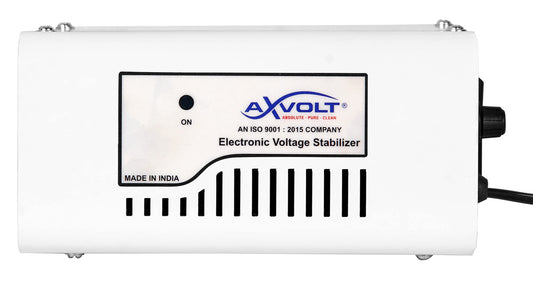 AXVOLT Copper Voltage stabilizer for led Smart QLED TV up to 55 inch + Set top Box + Home Theater Copper White