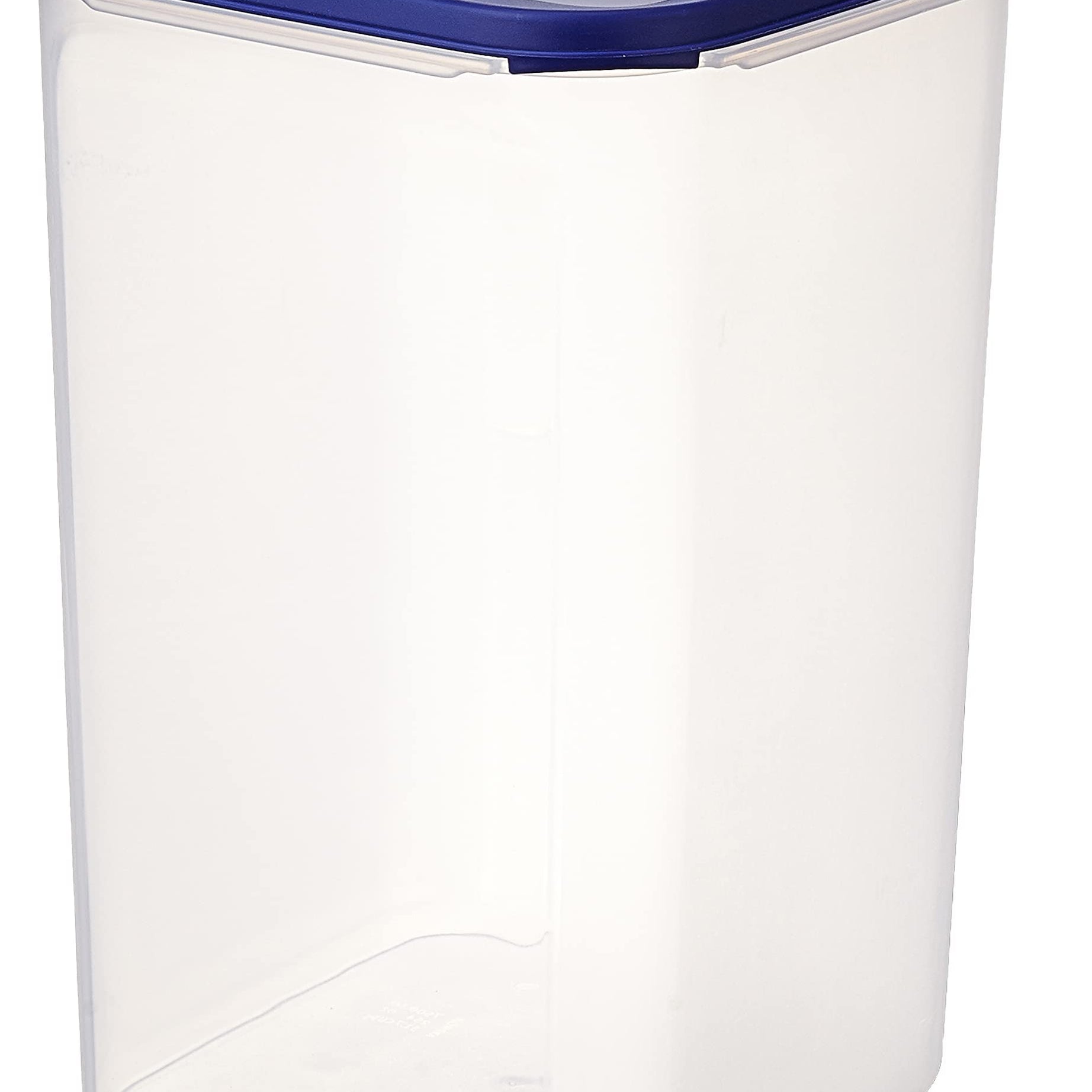 Amazon Brand - Solimo Square Modular Plastic Container, 7.5 Litres, Blue