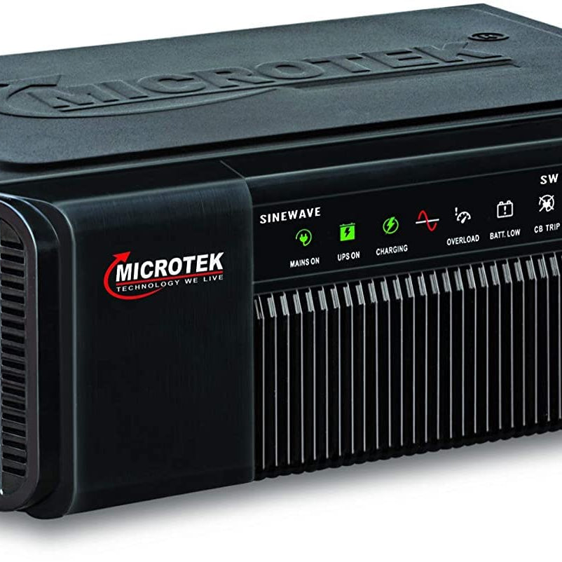 Microtek iMerlyn 1850 Pure Sine Wave 1600VA/24V Inverter, Support 2 Battery With 2 Year Warranty for Home, Office & Shops