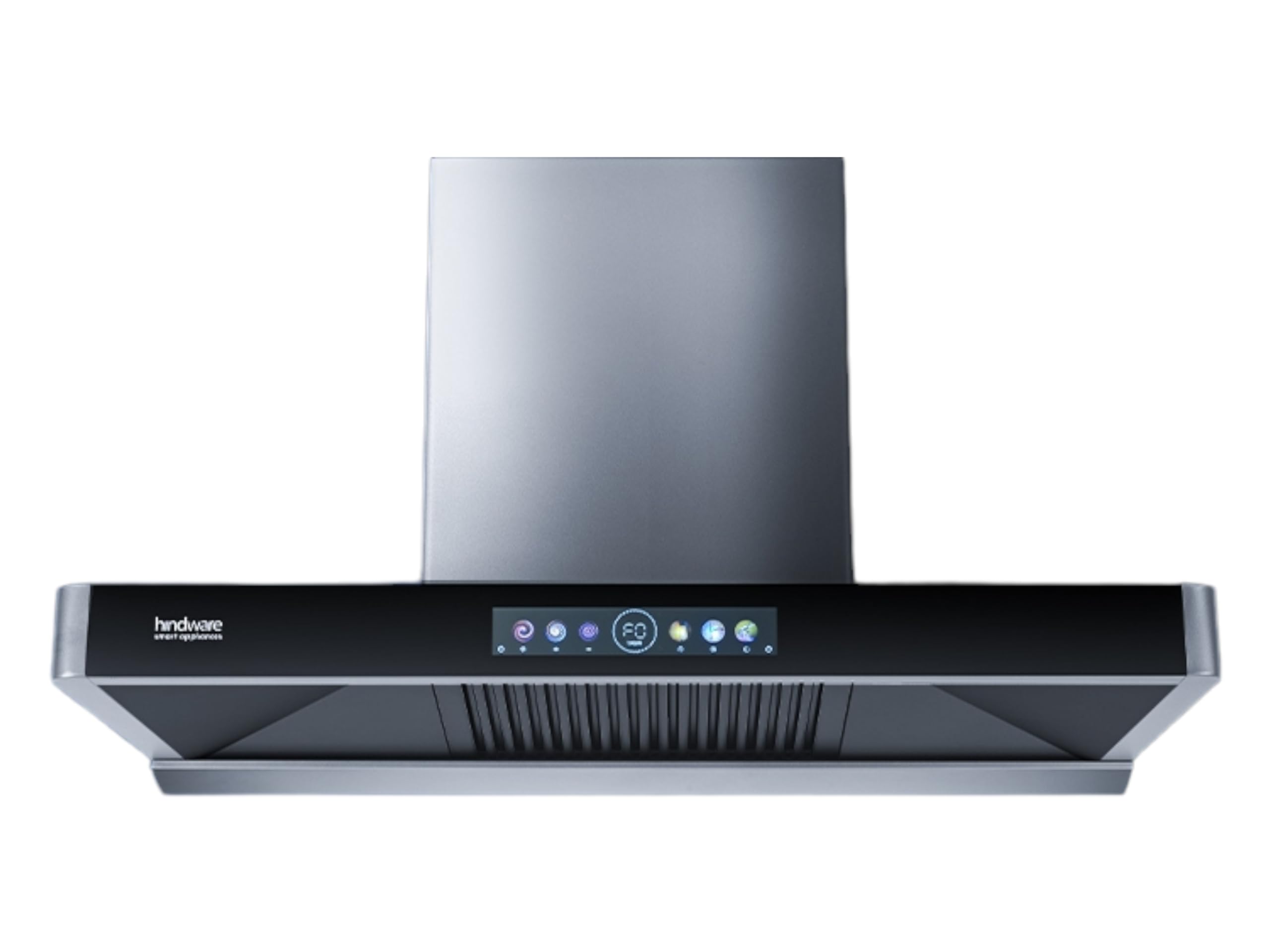 Hindware MARCELLA 90 | Filterless Technology | MaxX Suction 1700 m³/hr* | BLDC Motor | Auto Clean Wall Mounted Chimney (GREY 1700 CMH)