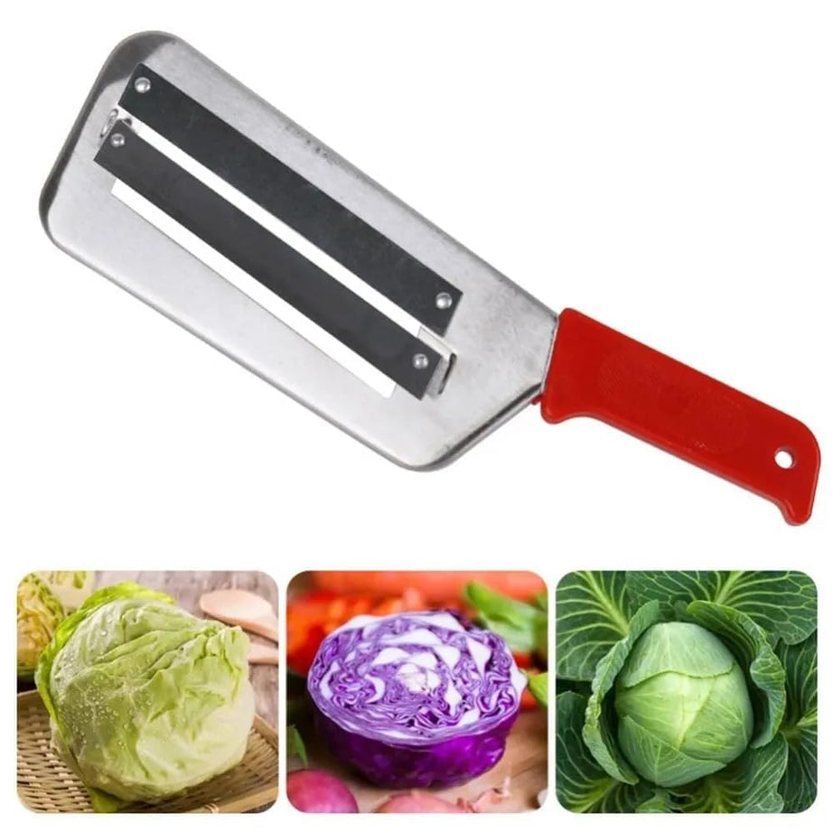 SNEPCOM Modern Cabbage Shredder Kitchen Grater Slicer Stainless Steel Knife Fruit Chopper Grater for Kitchen Shredder for Cabbage Cutter Red Cabbage Shredder for Coleslaw Cabbage Slaw Chopper Knife