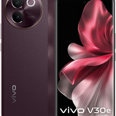 Vivo V30e 5G Smartphone (Velvet Red, 8GB RAM, 256GB Storage)