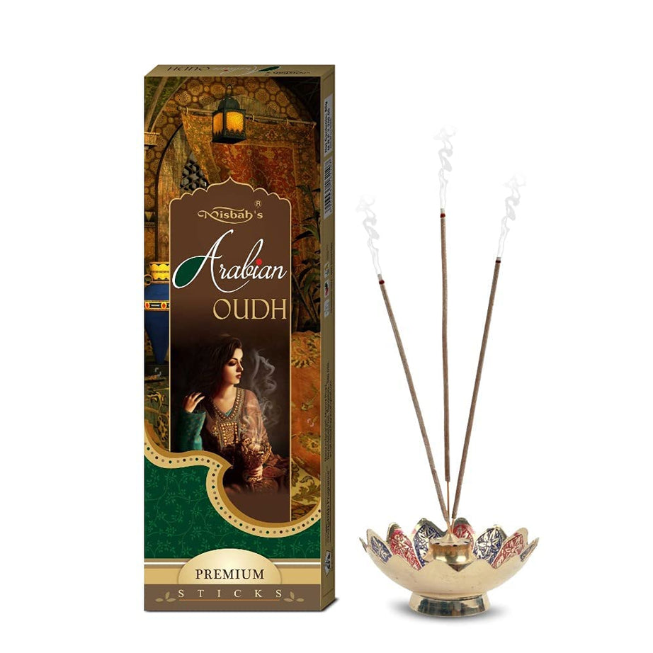 Misbah Arabian Oudh Incense Sticks 50g Pack of 2