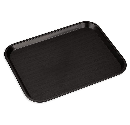 SmartSlide 35 x 45 CM Plastic Cafeteria/Fast Food Tray, Platter, Serving Tray for Breakfast, Cold-Drink, Restaurant, Hotel, Bar, Pub, Kitchen, Party (Pack of 1)