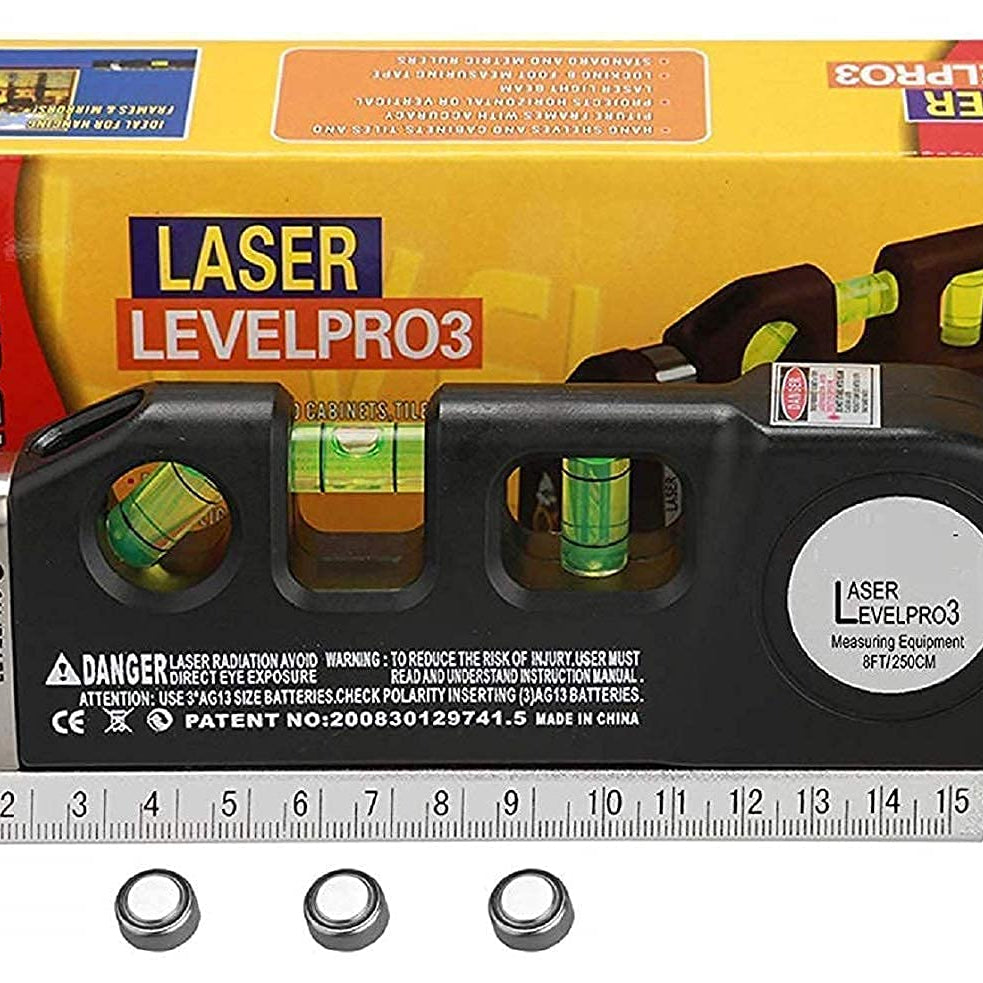 SHUANGYOU 03 Digital Distance Laser Level spirit level Meter PrO3 Leveller Black 2 Line Measuring Tape Measurement Tool Device Instrument