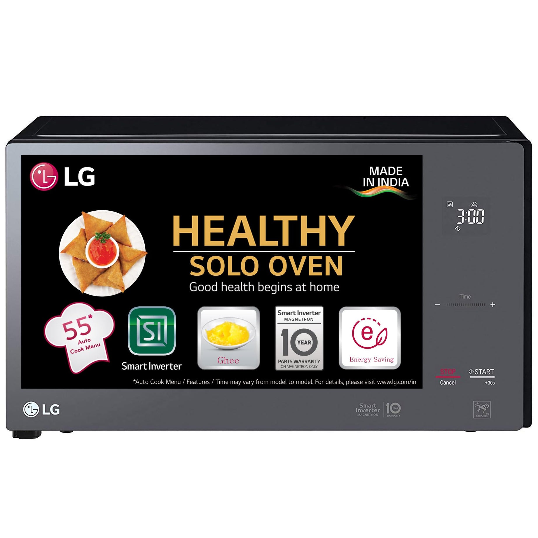 LG 42 L Solo Microwave Oven (MS4295DIS, Black)