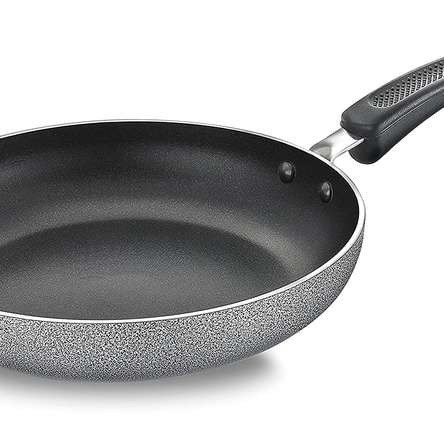 Prestige Omega Select Plus 20cm Non-Stick Fry Pan | Gas & Induction Compatible | Scratch Resistant & Metal Spoon Friendly | Sturdy Handles