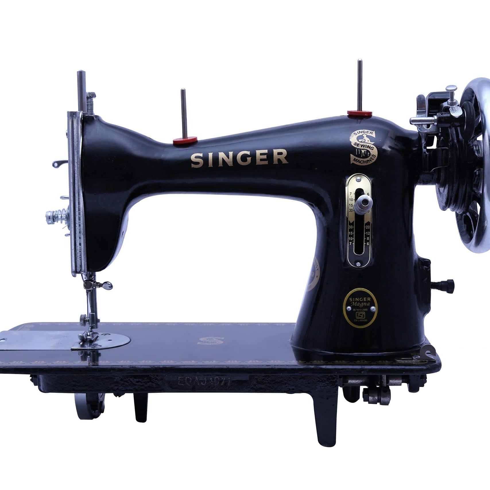 Singer Magna Handheld Sewing Machine (Only Head Without Base, Cover & Hand Attachment) by AA Retails - Black