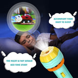 Graphene Bedtime Fun Kids Slide Projector Torch, Premium ABS Materials, Easy-to-Use Interchangeable Slides, Versatile Flashlight for Nighttime Safety, The Perfect Sleep Companion for Children