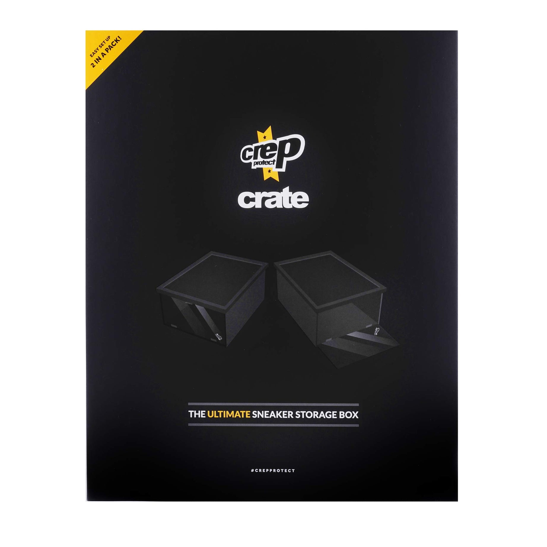 Crep Protect Shoe Crates - Ultimate Sneaker Storage Box ( 2 Pcs Per Box )