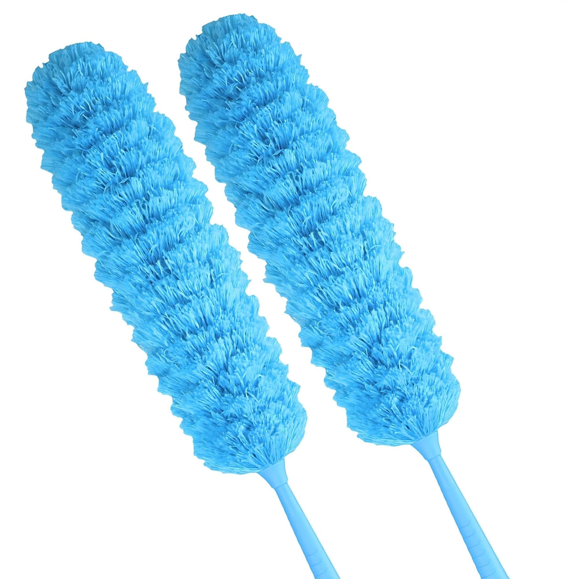 ALOUD CREATIONS 2Pc Multipurpose Microfiber Feather Duster | Microfiber Dusting Brush | Dusters for Cleaning | Washable Duster for Home, Office, Bedroom, Car | For Cleaning Ceiling Fans, Curtains, Web