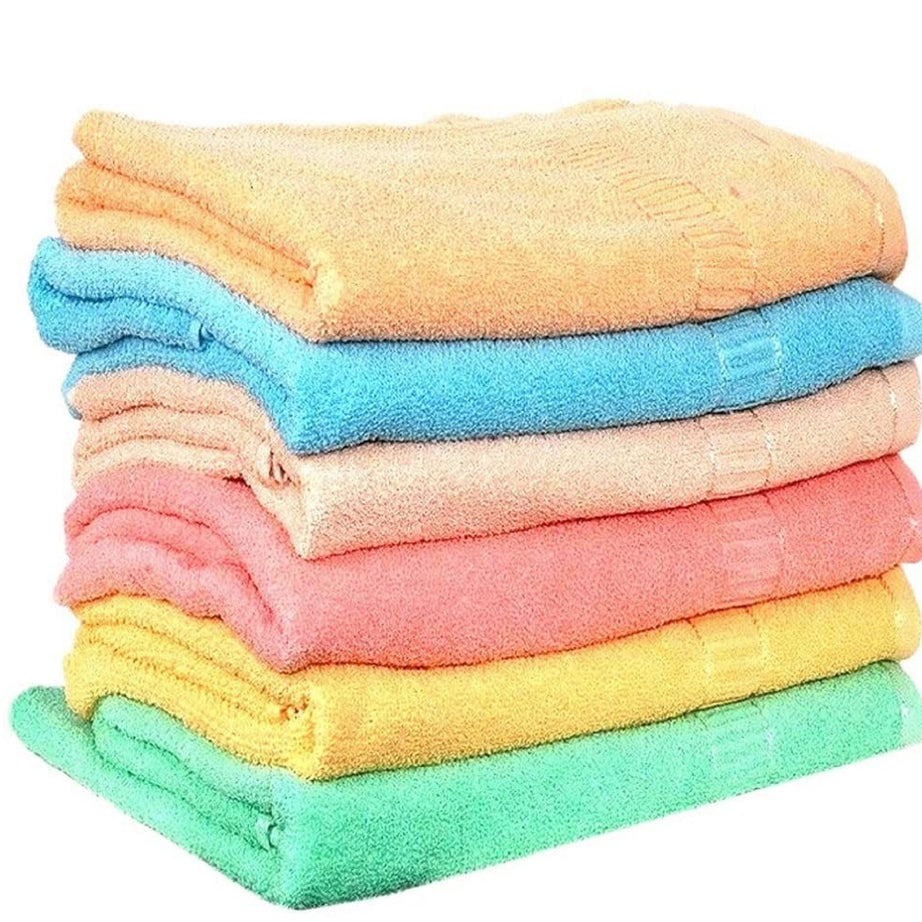 Ayus Cotton Hand Towel 450 GSM, Multicolour Ultra Soft and Super Absorbent (Set of 6)