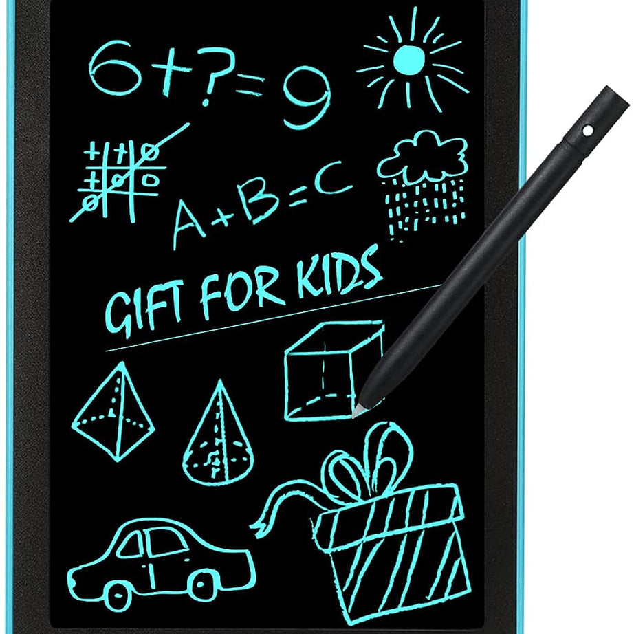 TVARA LCD Writing Tablet 8.5 Inch E-Note Pad LCD Writing Tablet, Kids Drawing Pad 8.5 Inch Doodle Board, Toddler Boy and Girl Learning Gift for 3 4 5 6 Years Old, Black