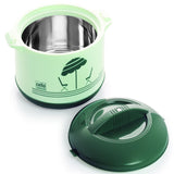 Cello Chef Stainless Steel 2500 Ml Insulated Food Server Casserole (Green)