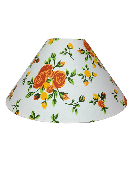 Vk Lampshade Industry, Lamp Shade, Antique finish Cone Shade for Table Lamp and Floor Lamps (30x17x9 CM) Lampshade Suitable for Bedroom, Study room, Living room, and Home Decor & Decoration