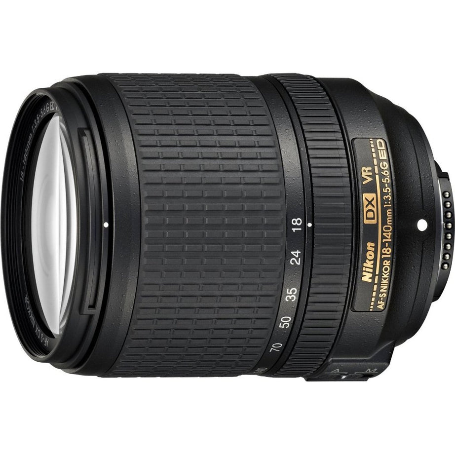 Nikon Af-S Dx Nikkor 18-140Mm F/3.5-5.6 G Ed Vr Zoom Lens for DSLR Camera - Black