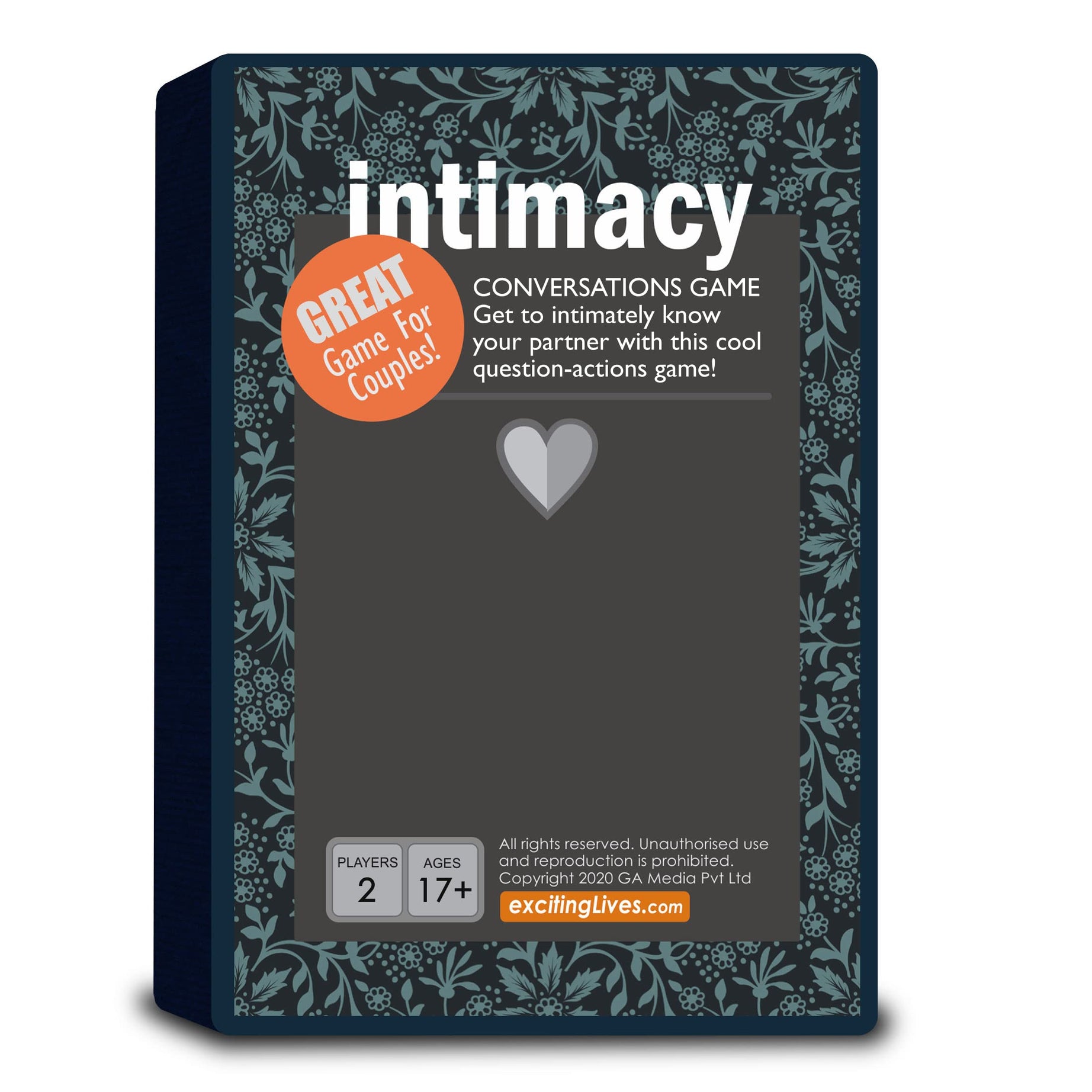 exciting Lives Intimacy - Romantic Game for Couple - Gift for Valentine's Day Birthday, Anniversary for Girlfriend, Boyfriend, Wife, Husband, Friend