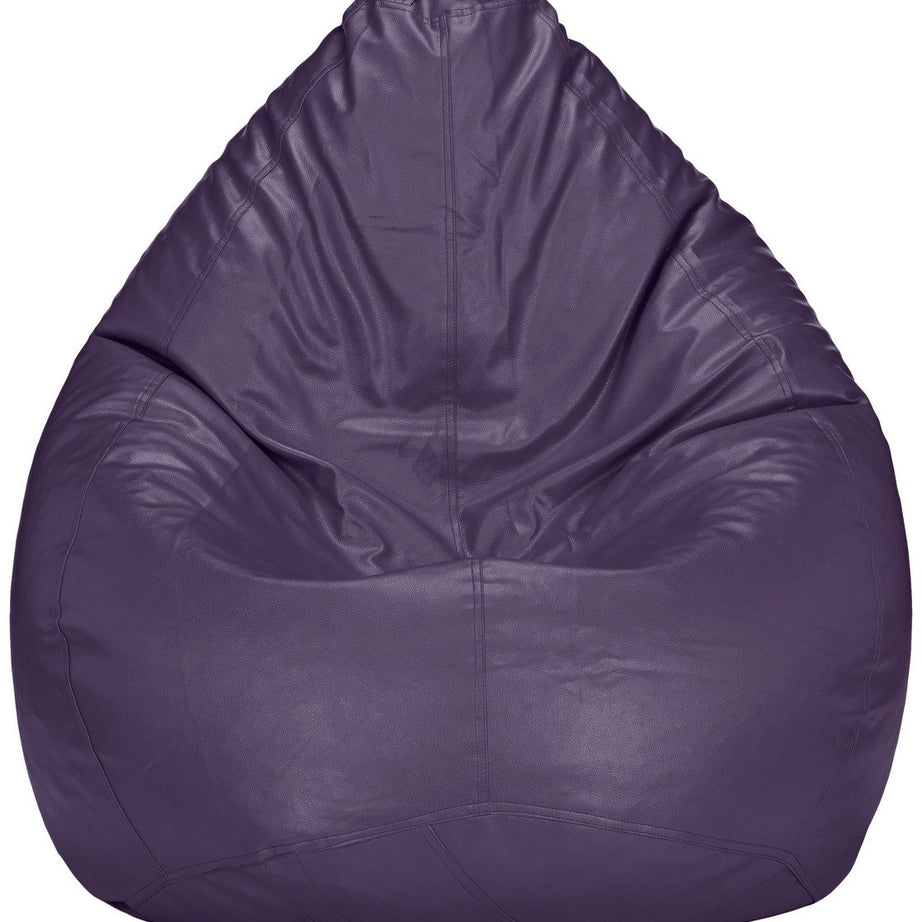 Amazon Brand - Solimo XXL Bean Bag Cover Without Beans (Purple)