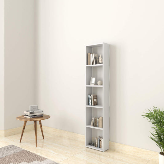 Amazon Brand - Solimo Denison Engineered Wood Bookcase/Display Stand (White)