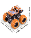 Toy Imagine� 4x4 Mini Monster Friction Power Truck Pack of 2 Kids Age 3-8 | 360� Drift Stunt Car | Push & Go Forward | Off-Road Toy Car | Best Birthday Gift for Baby Boys & Girls. (Colour May Vary)