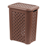 CELLO Classic Plastic Laundry Bag/Basket, 50 Litres, Brown, 33.274 Centimeters, 54.864 Centimeters, 54.9 Centimeters