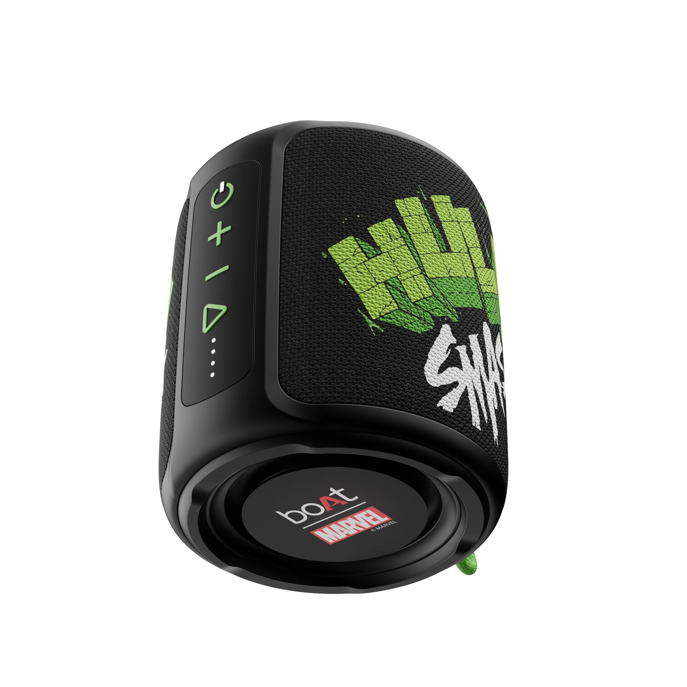 boAt Stone 352 Bluetooth Speaker with 10W RMS Stereo Sound, TWS Feature, Up to 12H Total Playtime, Multi-Compatibility Modes and Type-C Charging(Green Fury - Hulk Edition)